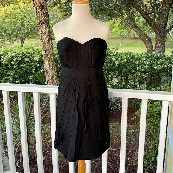 Phoebe Couture Black Strapless Party Dress - Picture 1 of 5